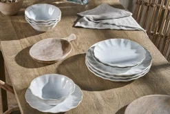 Plates^Nkuku Aruvi Side Plate - Cream