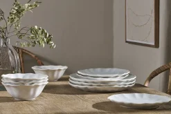 Plates^Nkuku Aruvi Side Plate - Cream