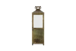 Decorative Home Accessories|Fireside^Nkuku Asharu Lantern - Antique Patina