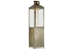 Decorative Home Accessories|Fireside^Nkuku Asharu Lantern - Antique Patina