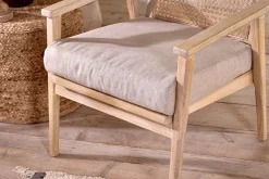 Living|Occasional Chairs^Nkuku Atri Mango Wood & Cane Occasional Chair