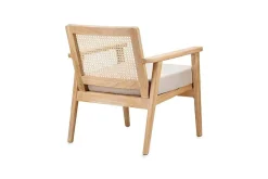 Living|Occasional Chairs^Nkuku Atri Mango Wood & Cane Occasional Chair