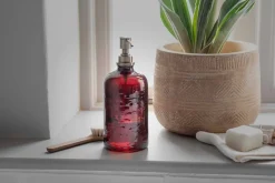 Bathroom Accessories^Nkuku Avamali 1 Litre Recycled Glass Refill Bottle - Plain