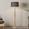 Floor Lamps^Nkuku Avisa Mango Wood Floor Lamp