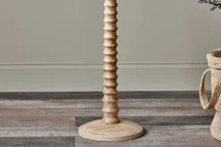 Floor Lamps^Nkuku Avisa Mango Wood Floor Lamp