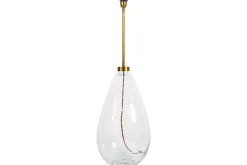 Floor Lamps^Nkuku Baba Recycled Glass Floor Lamp - Clear