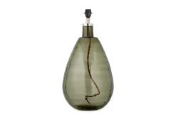 Table Lamps^Nkuku Baba Recycled Glass Lamp - - Large Tall Green