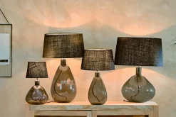 Table Lamps|Bedroom^Nkuku Baba Recycled Glass Lamp - - Small Tall Green