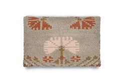 Decorative Home Accessories|Bedroom Textiles^Nkuku Bagru Wool & Cotton Cushion Cover - Soft Grey