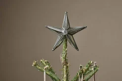 Tree Toppers|Baubles & Tree Decorations^Nkuku Bakara Star Tree Topper - Antique Silver