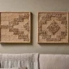 Decorative Home Accessories|Wall Art^Nkuku Bawal Hemp & Jute Wall Art - Natural