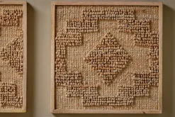 Decorative Home Accessories|Wall Art^Nkuku Bawal Hemp & Jute Wall Art - Natural