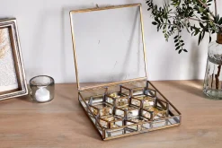 Jewellery & Jewellery Boxes|Decorative Display Boxes^Nkuku Bequai Honeycomb Box