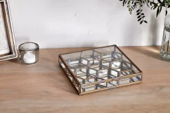 Jewellery & Jewellery Boxes|Decorative Display Boxes^Nkuku Bequai Honeycomb Box