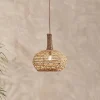Lampshades|Pendant Shades^Nkuku Beru Rattan Lampshade - Conical - Small