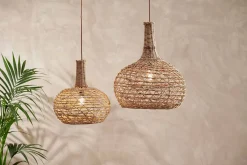 Lampshades|Pendant Shades^Nkuku Beru Rattan Lampshade - Conical - Small