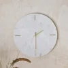 Decorative Home Accessories|Clocks^Nkuku Besa Marble Clock - White