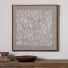Wall Art^Nkuku Birala Hand Stitched Wall Art - Natural