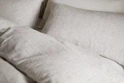Bedroom Textiles|Bedroom^Nkuku Borba Hemp & Cotton Duvet Cover - Espresso