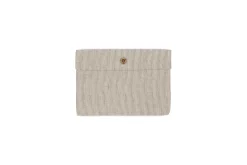 Bedroom Textiles|Bedroom^Nkuku Borba Hemp & Cotton Housewife Pillowcases - Espresso
