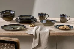 Bowls^Nkuku Cali Bowl - Earth Blue