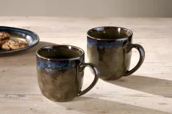 Mugs^Nkuku Cali Mugs - Earth Blue (Set of 2)