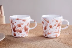 Mugs^Nkuku Canela Mug - Dusty Terracotta - (Set of 2)