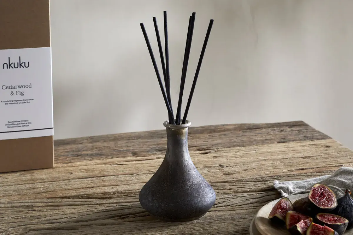 Desk Accessories|Home Fragrance^Nkuku Cedarwood & Fig Reed Diffuser
