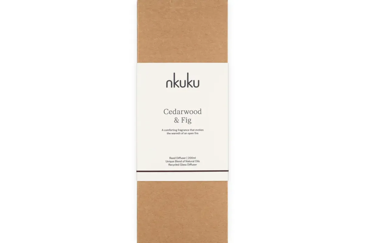 Desk Accessories|Home Fragrance^Nkuku Cedarwood & Fig Reed Diffuser