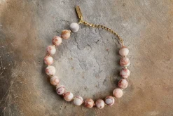 Jewellery & Jewellery Boxes|Jewellery^Nkuku Cerita Bracelet - Rhodochrosite