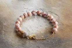 Jewellery & Jewellery Boxes|Jewellery^Nkuku Cerita Bracelet - Rhodochrosite