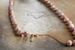 Jewellery & Jewellery Boxes|Jewellery^Nkuku Cerita Necklace - Rhodochrosite