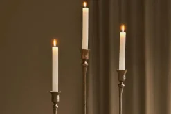 Decorative Home Accessories|Fireside^Nkuku Chaipat Candlestick - Antique Brass