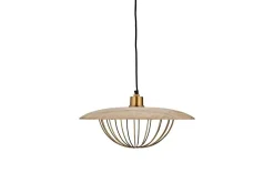 Pendant Lighting^Nkuku Chakai Wood & Metal Pendant - Large