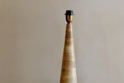 Table Lamps^Nkuku Chameli Mango Wood Table Lamp - Natural