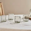 Barware|Everyday Glassware^Nkuku Chandani Tumbler Short - Clear - (Set of 4)