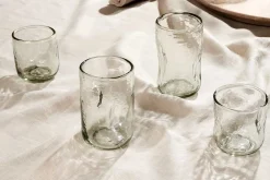Barware|Everyday Glassware^Nkuku Chandani Tumbler Tall - Clear - (Set of 4)