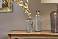 Decorative Home Accessories|Vases^Nkuku Chara Hammered Bottle - Decorative