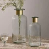 Decorative Home Accessories|Vases^Nkuku Chara Hammered Bottle - Hammered