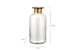 Decorative Home Accessories|Vases^Nkuku Chara Hammered Bottle - Hammered