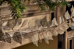 Christmas Table|Wreaths & Garlands^Nkuku Charita Garland - Antique Brass