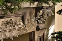 Christmas Table|Wreaths & Garlands^Nkuku Charita Garland - Antique Brass
