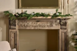 Christmas Table|Wreaths & Garlands^Nkuku Charita Garland - Antique Brass