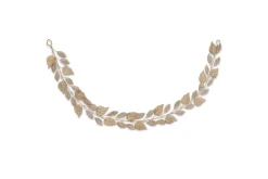 Christmas Table|Wreaths & Garlands^Nkuku Charita Garland - Antique Brass