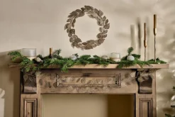 Wreaths & Garlands|Shades Of Nature^Nkuku Charita Wreath - Antique Brass