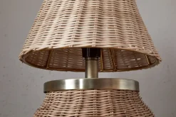 Bedside Lamps|Table Lamps^Nkuku Cija Rattan Table Lamp - Natural