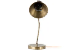 Desk Lamps^Nkuku Damba Desk Lamp - Antique Brass