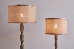 Lampshades|Bedroom^Nkuku Darat Mango Wood & Jute Lampshade - Natural