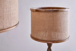 Lampshades|Bedroom^Nkuku Darat Mango Wood & Jute Lampshade - Natural