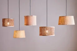 Lampshades|Bedroom^Nkuku Darat Mango Wood & Jute Lampshade - Natural